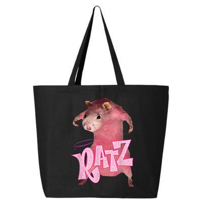 Funny Rat Funny Mouse Ratz Pink Ratz Mouse Meme Pink Rat 25L Jumbo Tote