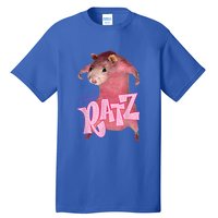 Funny Rat Funny Mouse Ratz Pink Ratz Mouse Meme Pink Rat Tall T-Shirt