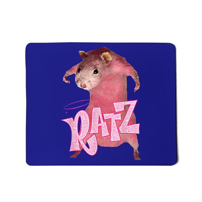 Funny Rat Funny Mouse Ratz Pink Ratz Mouse Meme Pink Rat Mousepad