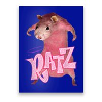 Funny Rat Funny Mouse Ratz Pink Ratz Mouse Meme Pink Rat Poster