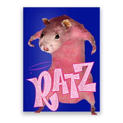 Funny Rat Funny Mouse Ratz Pink Ratz Mouse Meme Pink Rat Poster