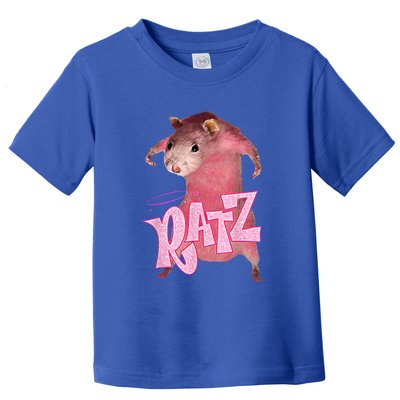 Funny Rat Funny Mouse Ratz Pink Ratz Mouse Meme Pink Rat Toddler T-Shirt