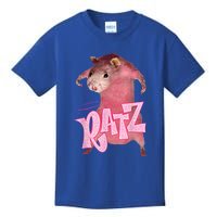 Funny Rat Funny Mouse Ratz Pink Ratz Mouse Meme Pink Rat Kids T-Shirt