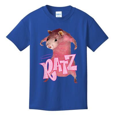 Funny Rat Funny Mouse Ratz Pink Ratz Mouse Meme Pink Rat Kids T-Shirt