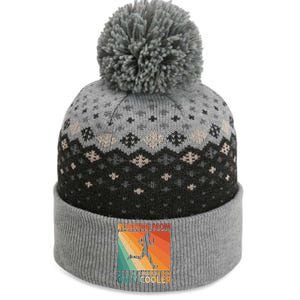 Funny Running For Mom Marathoner Runner Coach Racing  The Baniff Cuffed Pom Beanie