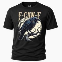 F-CAW-F Raven Funny Crow Pun Retro Gothic Aesthetic  Performance Shirt