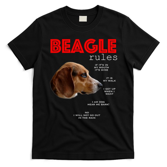 Funny Rules For The Owner Of A Beagle T-Shirt