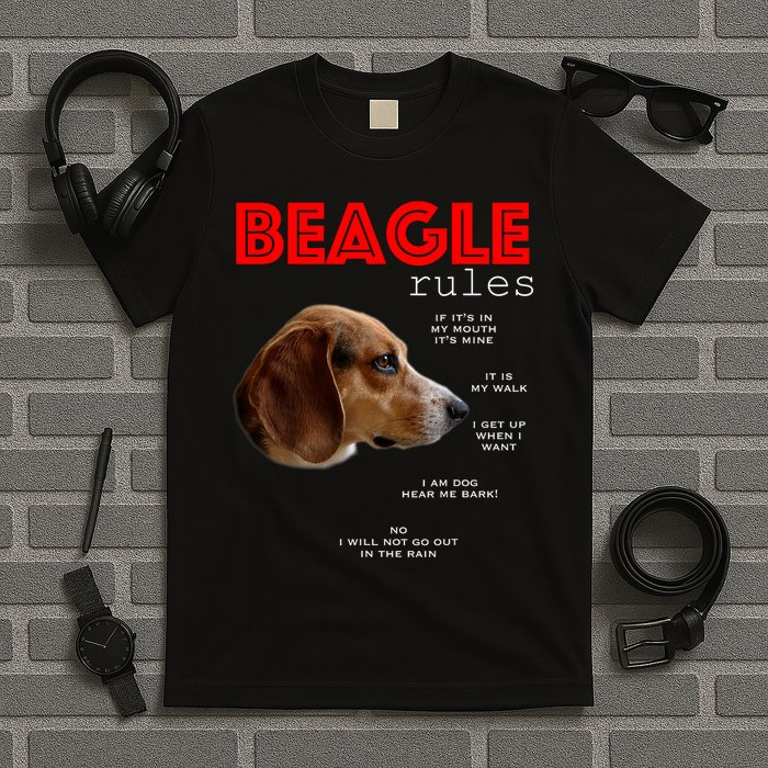 Funny Rules For The Owner Of A Beagle T-Shirt