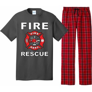 FIRE RESCUE FIRE FIGHTER FIREMAN Pajama Set