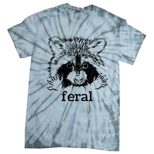 Feral Raccoon Tie-Dye T-Shirt