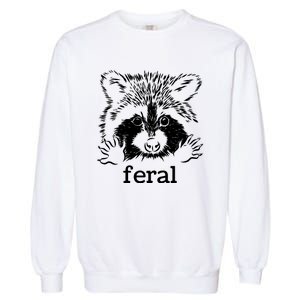 Feral Raccoon Garment-Dyed Sweatshirt