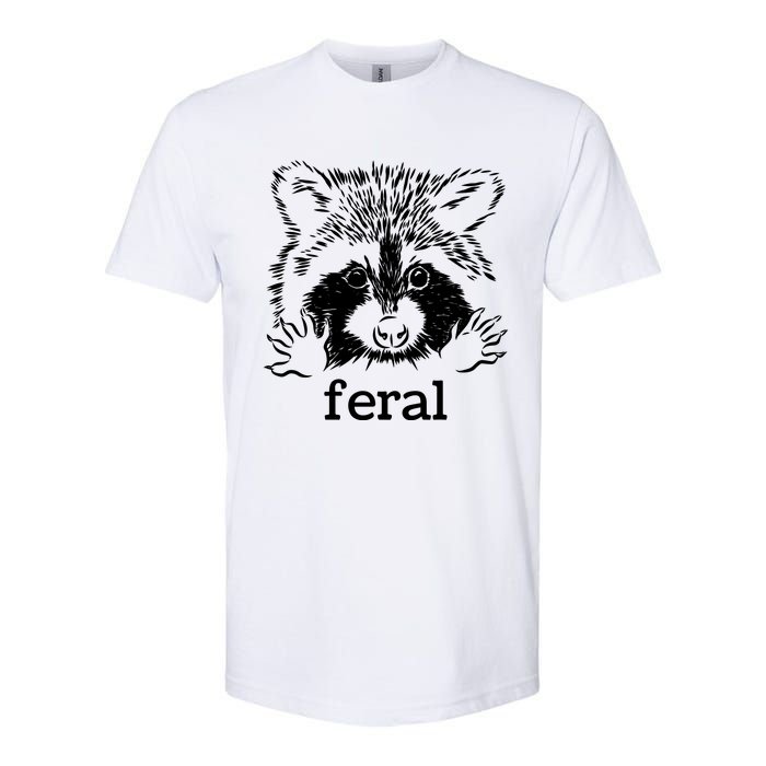 Feral Raccoon Softstyle CVC T-Shirt