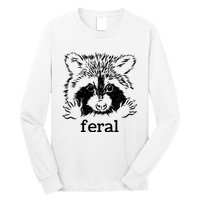 Feral Raccoon Long Sleeve Shirt