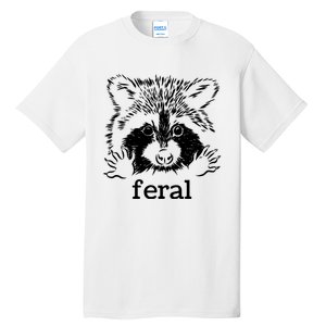 Feral Raccoon Tall T-Shirt