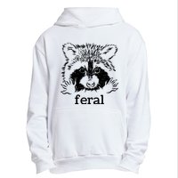 Feral Raccoon Urban Pullover Hoodie