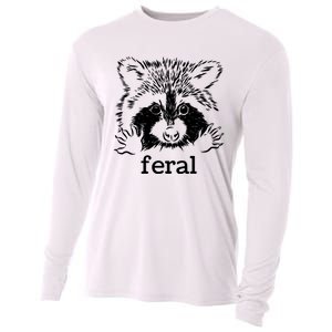 Feral Raccoon Cooling Performance Long Sleeve Crew