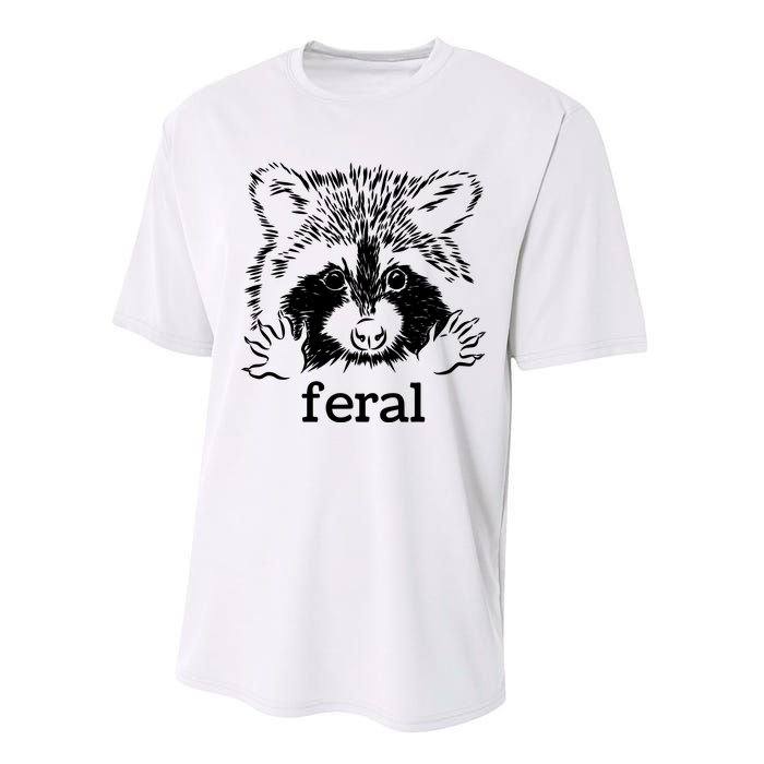 Feral Raccoon Performance Sprint T-Shirt