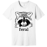 Feral Raccoon Premium T-Shirt