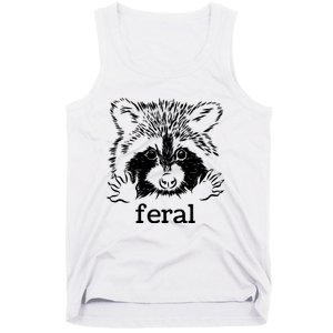 Feral Raccoon Tank Top