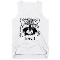 Feral Raccoon Tank Top