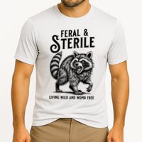 Feral Raccoon Funny Hysterectomy Recovery Present  Cooling Performance Crew T-Shirt