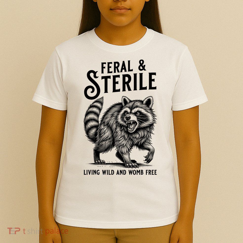 Feral Raccoon Funny Hysterectomy Recovery Present  T-Shirt
