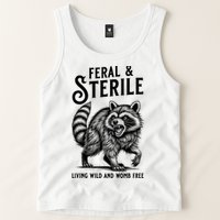 Feral Raccoon Funny Hysterectomy Recovery Present  Tank Top