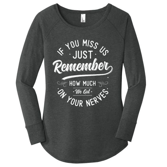 Funny Retirement Farewell Going Away Co Worker Colleagues Women's Perfect Tri Tunic Long Sleeve Shirt