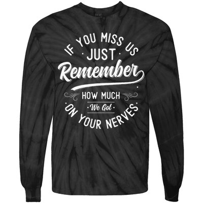 Funny Retirement Farewell Going Away Co Worker Colleagues Tie-Dye Long Sleeve Shirt