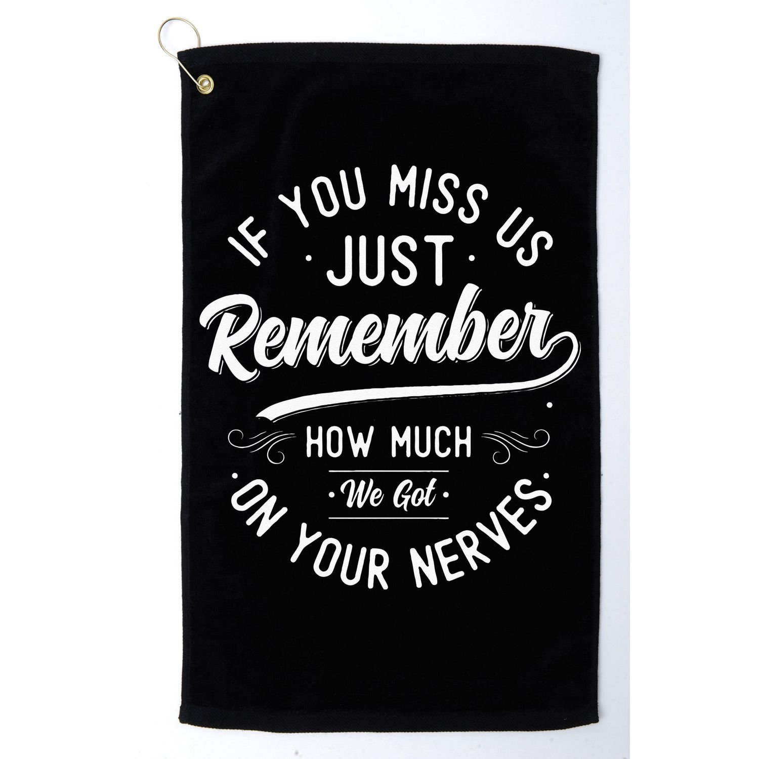 Funny Retirement Farewell Going Away Co Worker Colleagues Golf Towel