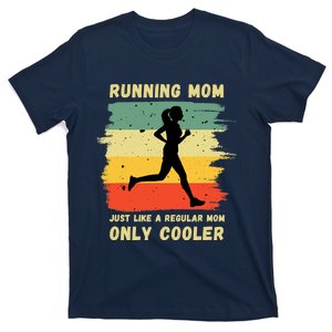 Funny Running For Wo Mom Marathon Runner Coach Marathoner T-Shirt