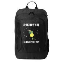 Firefly Ray Firefly Princess And The Frog Funny Meme Ltsp City Backpack