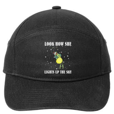 Firefly Ray Firefly Princess And The Frog Funny Meme Ltsp 7-Panel Snapback Hat