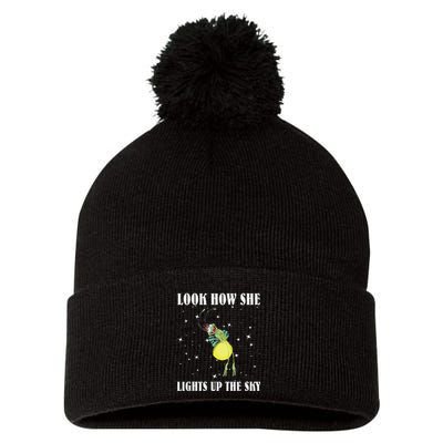 Firefly Ray Firefly Princess And The Frog Funny Meme Ltsp Pom Pom 12in Knit Beanie