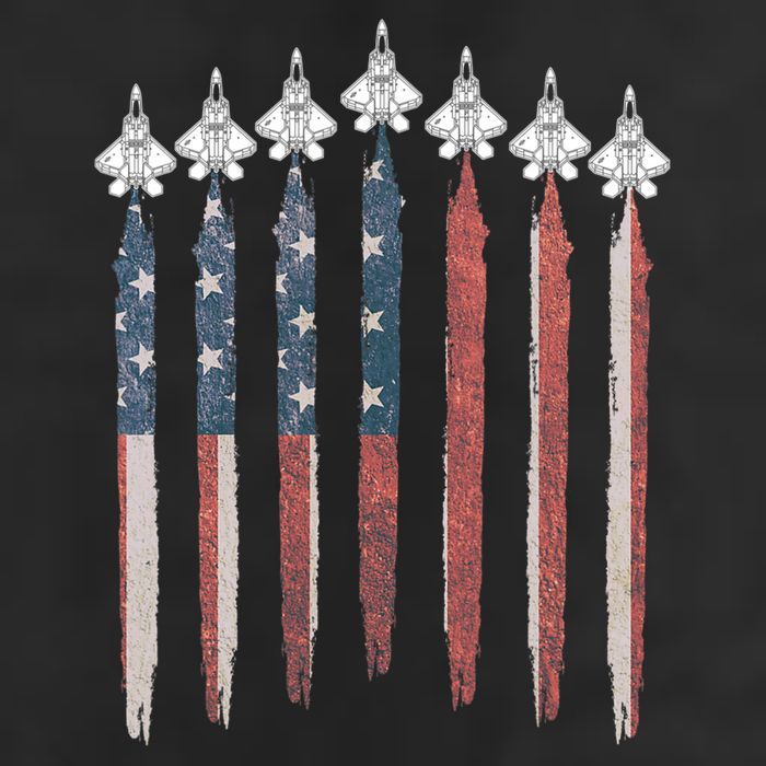 F22 Raptor Fighter Jet USA Flag Airplane F22 4th Of July Hat