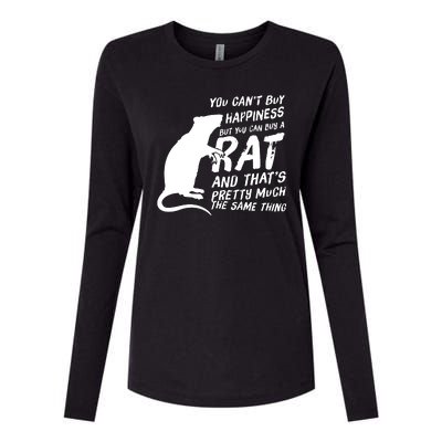 Funny Rat For Rat Lovers And Rat Owners Womens Cotton Relaxed Long Sleeve T-Shirt