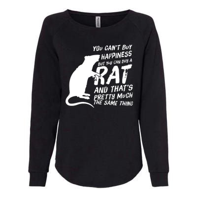 Funny Rat For Rat Lovers And Rat Owners Womens California Wash Sweatshirt