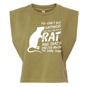 Funny Rat For Rat Lovers And Rat Owners Garment-Dyed Women's Muscle Tee