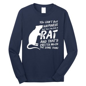 Funny Rat For Rat Lovers And Rat Owners Long Sleeve Shirt