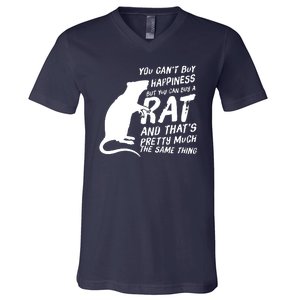 Funny Rat For Rat Lovers And Rat Owners V-Neck T-Shirt