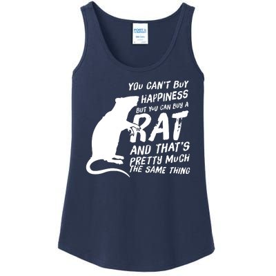 Funny Rat For Rat Lovers And Rat Owners Ladies Essential Tank