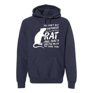 Funny Rat For Rat Lovers And Rat Owners Premium Hoodie