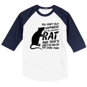 Funny Rat For Rat Lovers And Rat Owners Baseball Sleeve Shirt