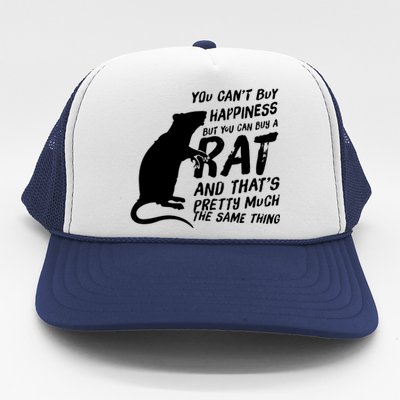 Funny Rat For Rat Lovers And Rat Owners Trucker Hat