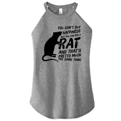 Funny Rat For Rat Lovers And Rat Owners Women’s Perfect Tri Rocker Tank