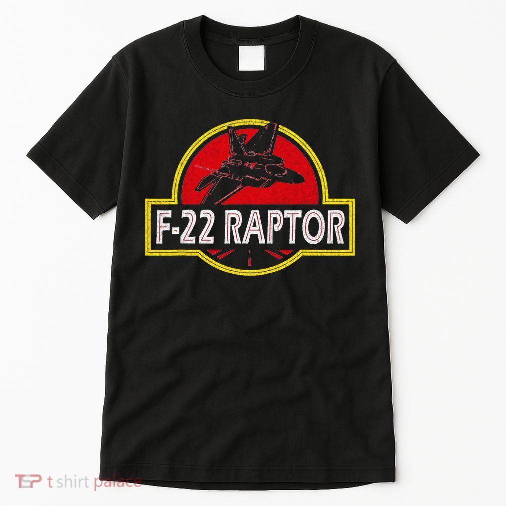 F22 Raptor Fighter Jet Pilot Airplane 4th of July Vintage Tall T-Shirt