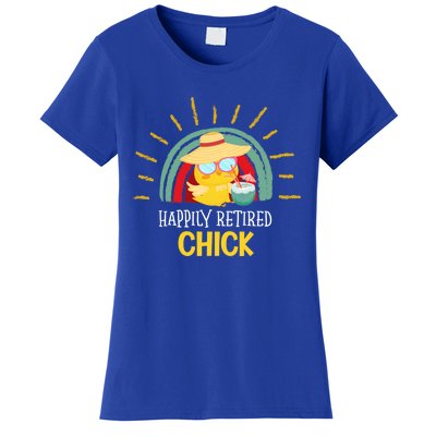 Funny Retirement For Retiree And Happily Retired Chick Gift Women's T-Shirt