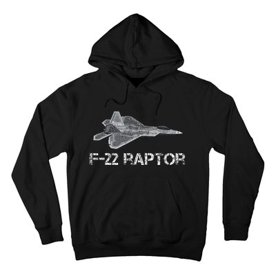 F22 Raptor Fighter Jet Military Pilot Hoodie