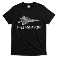 F22 Raptor Fighter Jet Military Pilot T-Shirt