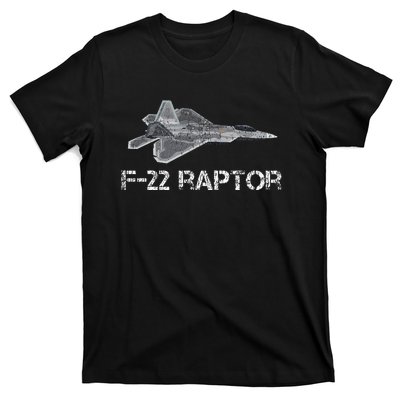 F22 Raptor Fighter Jet Military Pilot T-Shirt